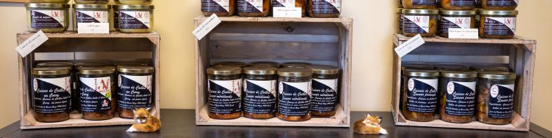 Plats préparés à base de cailles